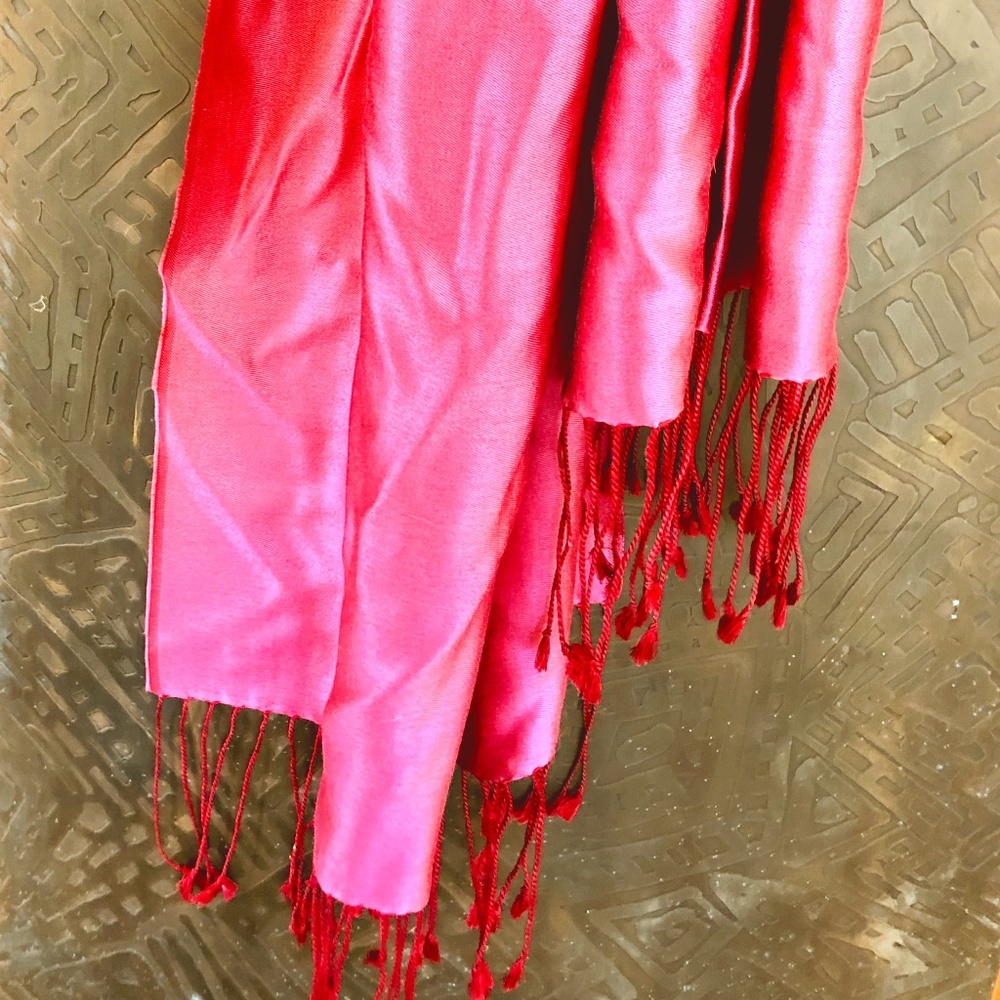 Scarf - Silk Pashmina w/fringe